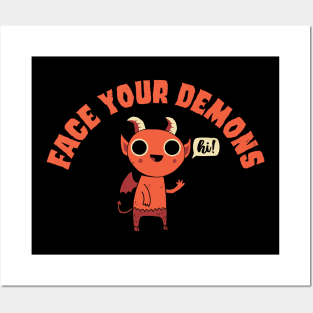 Face Your Demons Posters and Art